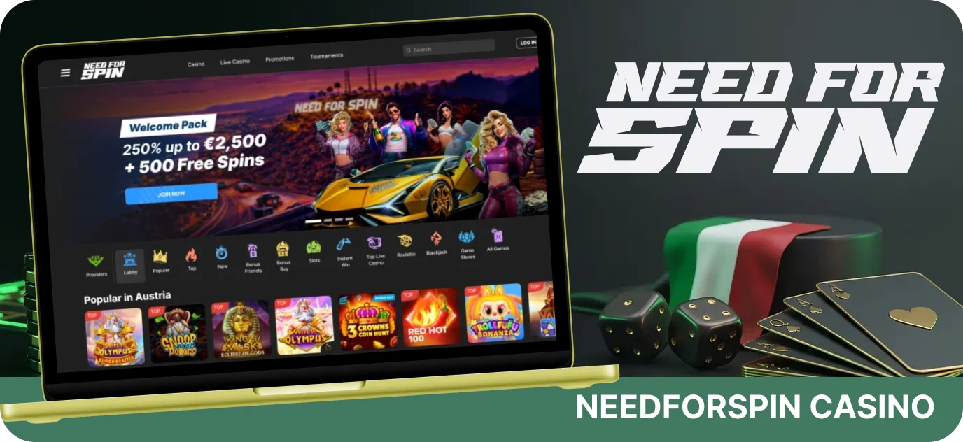 NeedForSpin Casino recensione su bonussenzadepositocasino.com